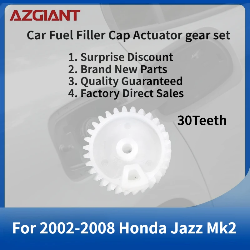 

For 2002-2008 Honda Jazz Mk2 Car Fuel Filler Cap Actuator gear set New replacement parts 100% compatible Auto Accessories OEM