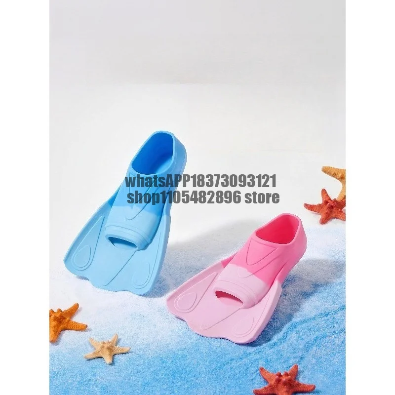 Special equipment for silicone flippers, soft and non-grinding feet, breaststroke freestyle short frog shoes