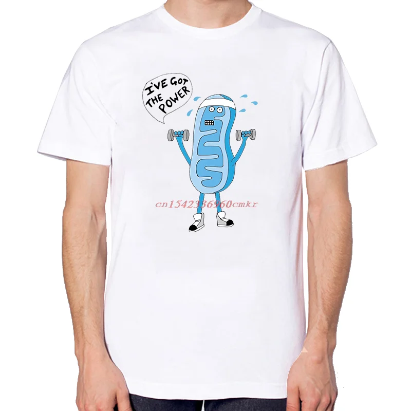 I’Ve Got The Power Funny Biology Laboratory Graphic T Shirts Summer Cotton Short Sleeve T-Shirts Fashion New Shirts And T-Shirts