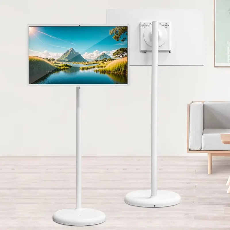 21.5 Inch Android 12 Os Indoor LCD Touch Screen Interactive Display Portable Tv Wireless Moveable