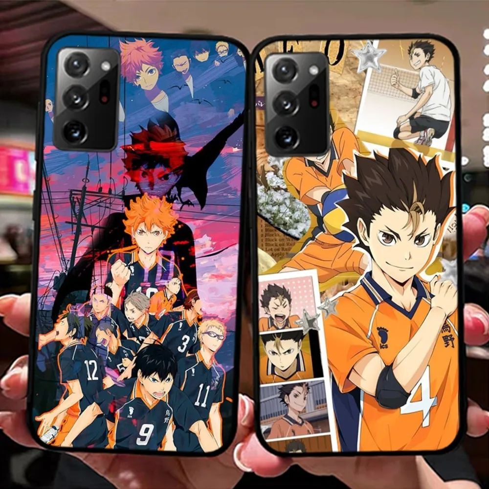 

Anime Haikyuu School Volleyball Phone Case For Samsung Note 8 9 10 20 Pro Plus Lite M 10 11 20 30 21 31 51 A 21 22 42 02 03