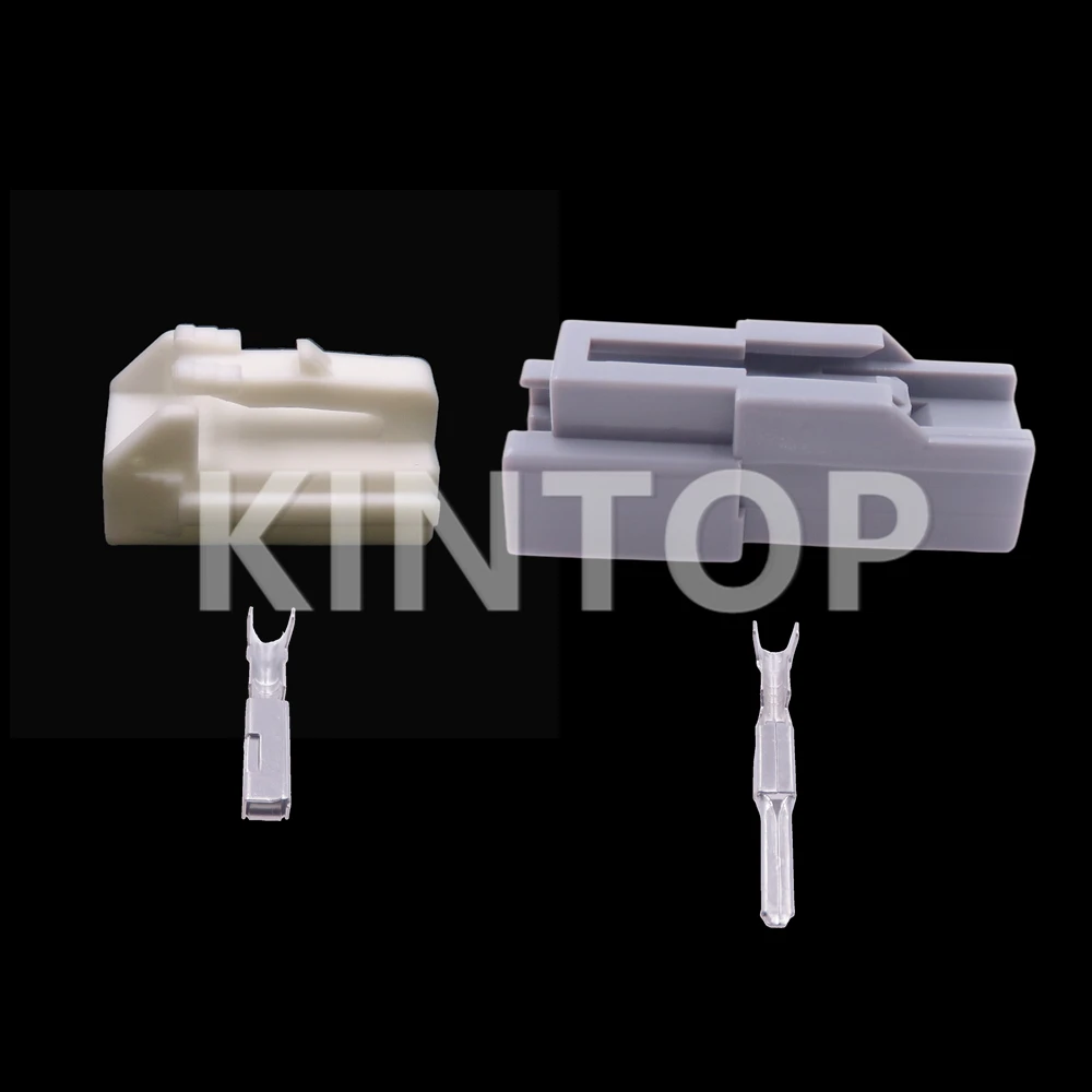 1 Set 2 Pins 6520-0549 6520-0550 Auto AC Assembly Plastic Housing Socket with Wires Car Wire Cable Connector For Toyota - Image 6
