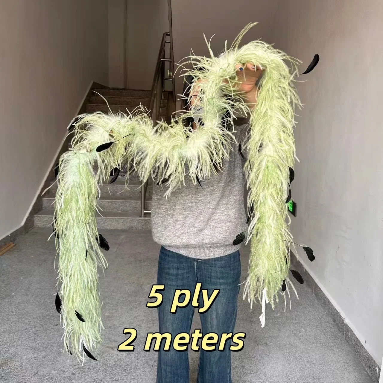 3-20Ply Ostrich Fea… - image