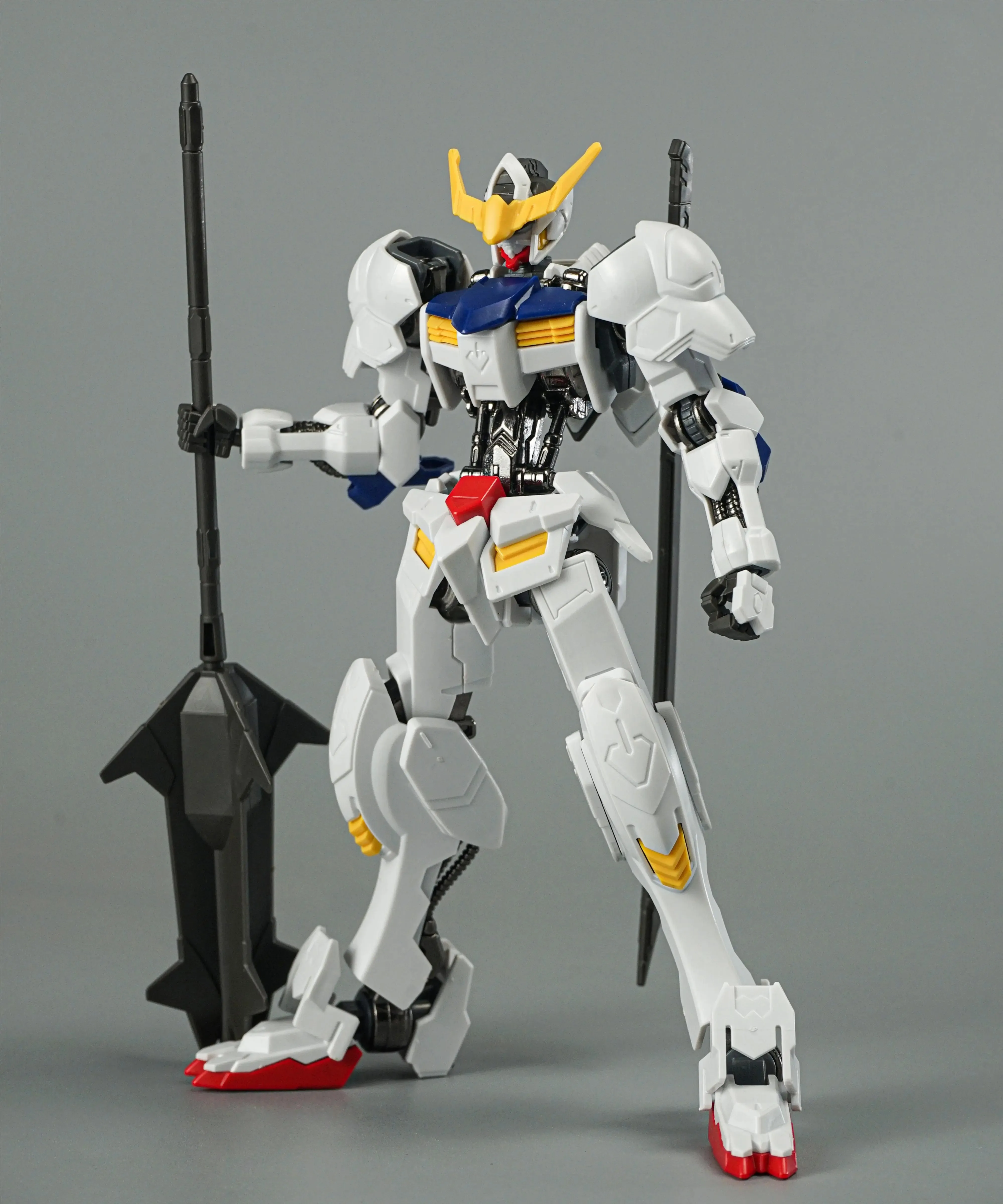 متوفر ألعاب حديدية HG ASW-G-08 مجموعة هيكل عظمي من خليط معدني بارباتوس 1/144 مجموعة نماذج تجميع ألعاب أيتام ميكا بدم حديدية
