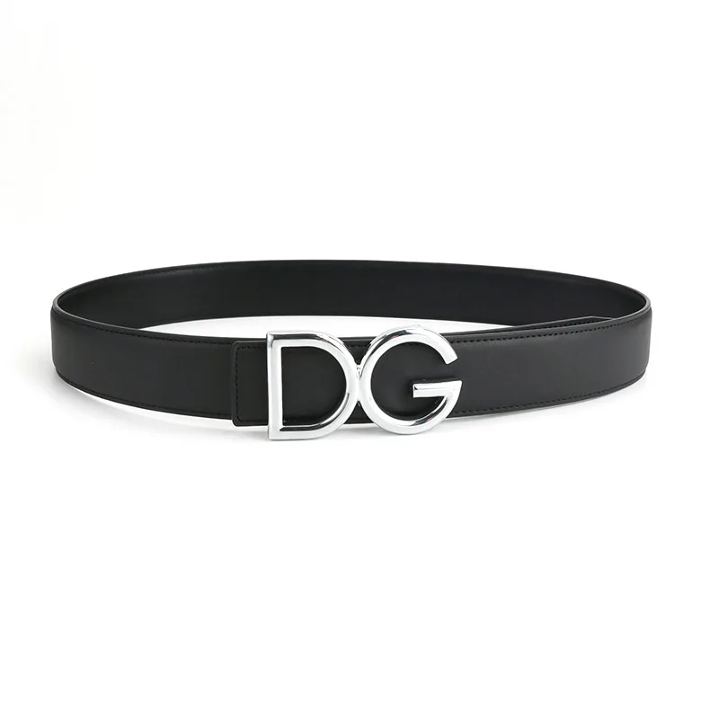 حزام فستان من الجلد الطبيعي للرجال |   متعددة الاستخدامات للأعمال غير الرسمية والبدلات الرسمية والسراويل اليومية |   متين وأنيق