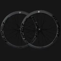 SUPERTEAM 700C Disc Brake Carbon Wheels Center Lock Road Bicycle Wheels UCI Proved Rim HG/XDR Hub