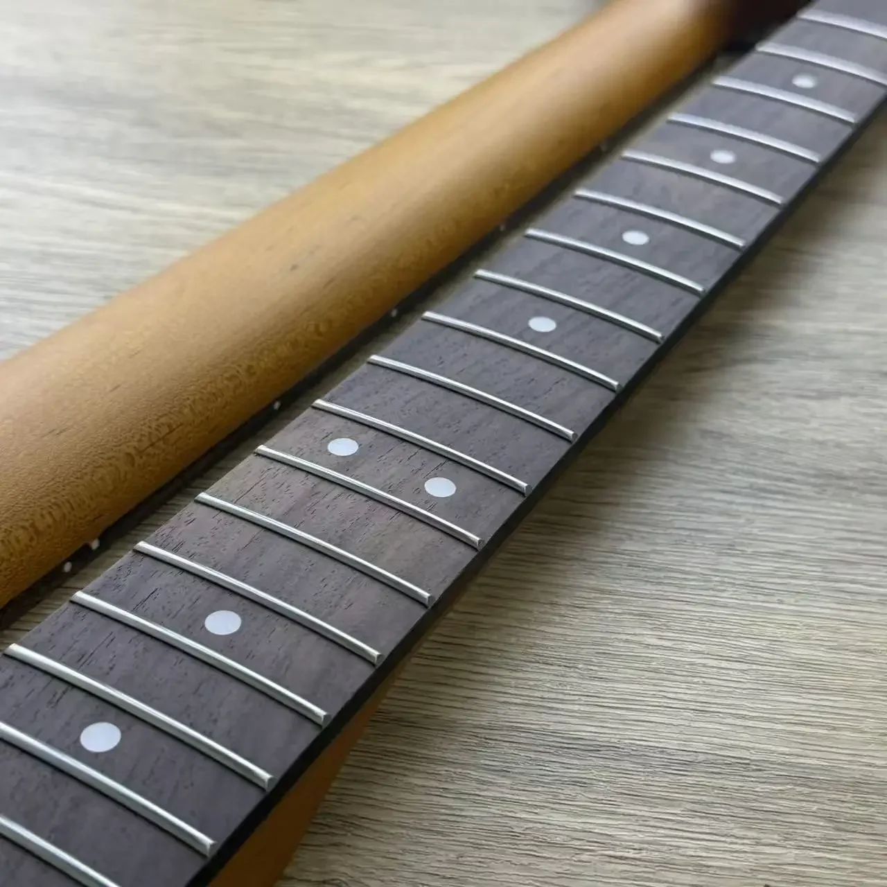 

Premium ST-Style Maple Guitar Neck - Rosewood Fingerboard Replacement for ST Electric Guitars