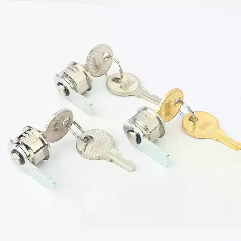 Zinc Alloy Cash Register Mailbox Lock Drawer Lock With 2 Keys Cabinet Lock For Storage Cabinets Lockers Hardware Accessory