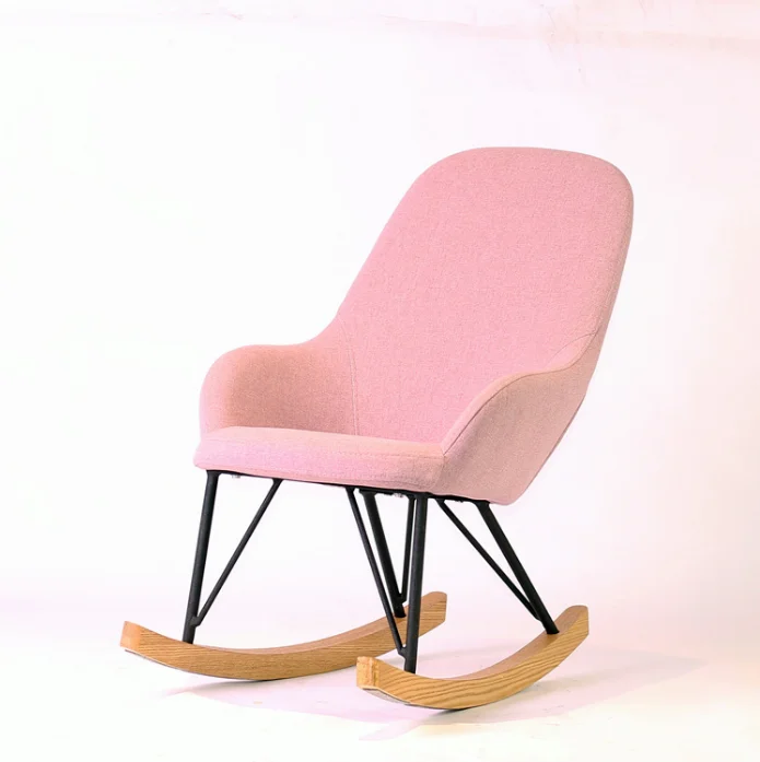 

Modern Luxury Leisure Comfort Hotel Single Recliner Chair High Quality Velvet Fabric Lounge Chair