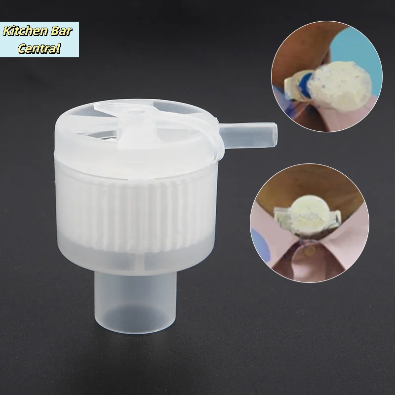 【1PC Disposable Steriled Heat Moisture Exchangers Trach Vent HME Filter】