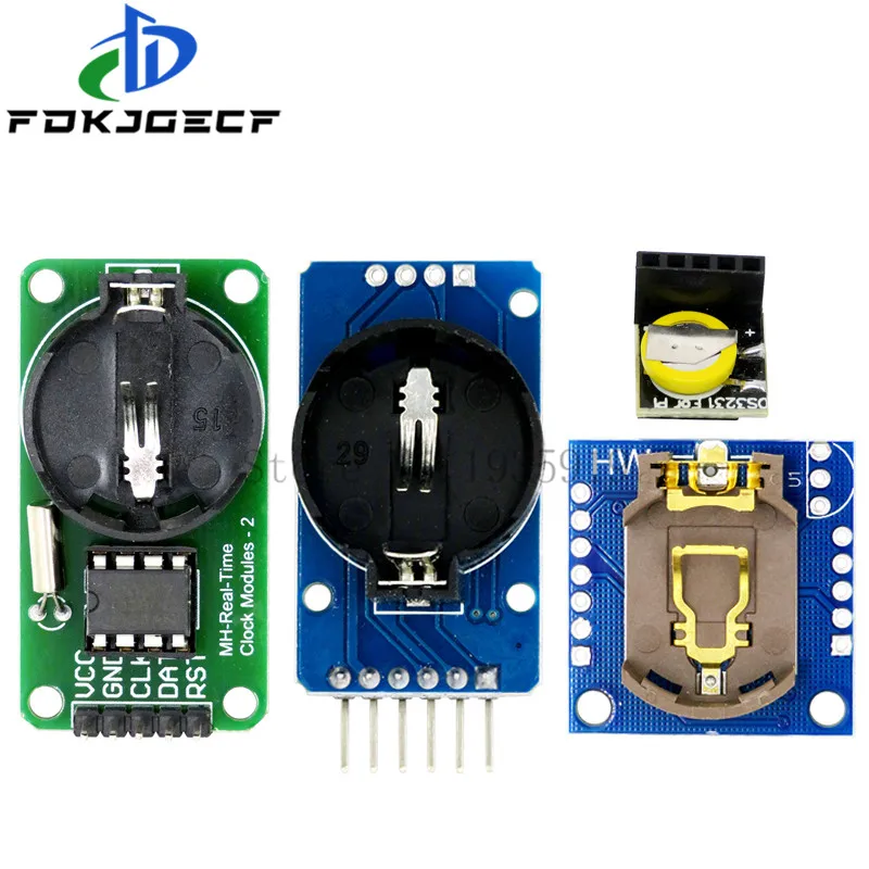 DS3231 AT24C32 IIC Module DS1302 RTC I2C Precision Clock Module DS1307 Memory module mini module Real Time For Raspberry Pi