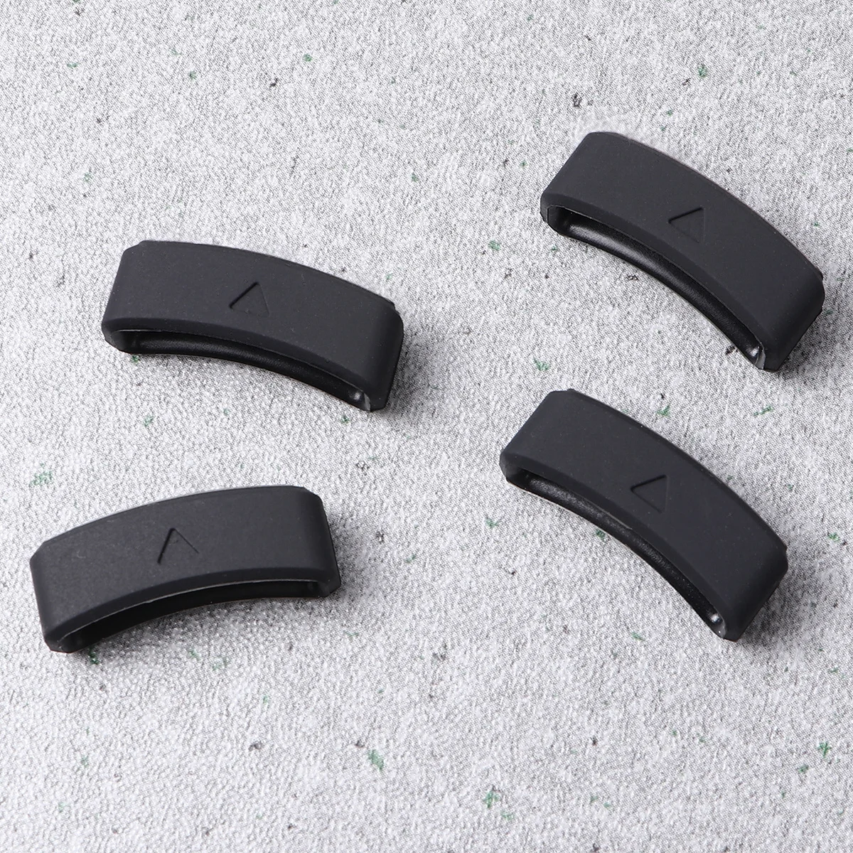 

4Pcs Watch Band Strap Loops Silicone Retaining Ring for Watch Straps High Fastener Perfect Fit Comfortable Wear