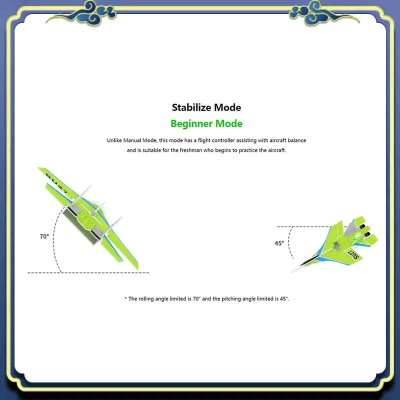 Portable Byme-DB Fixed Wing Flight Control Built-In Gyroscope For Delta Wing Micro-Paper Plane J10 SU27 F22