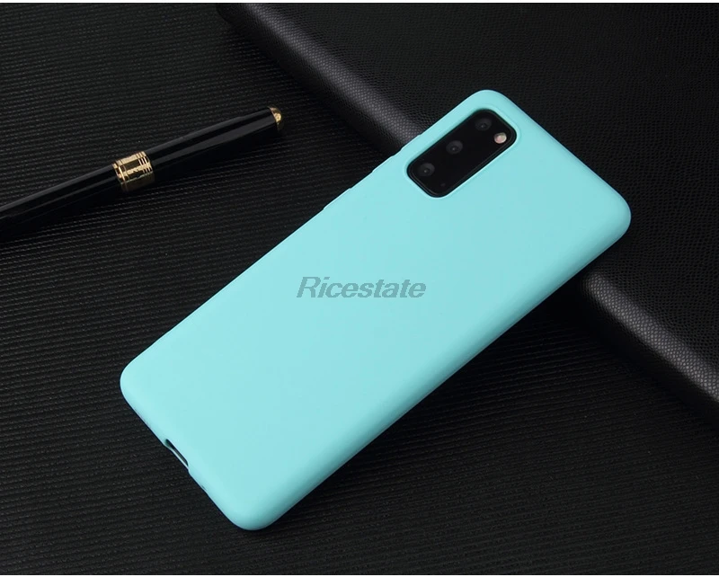 Für Samsung Galaxy S20 Plus S10 S10E S20 Ultra A01 A21 A31 A41 A51 A71 A10 A20 A30 A40 A50 A70 E Einfarbig TPU Abdeckung Fall – Detail 7