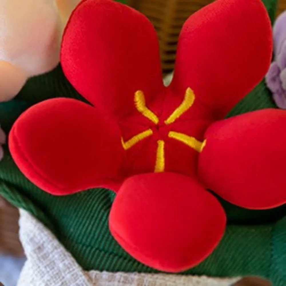 PP algodão mão segurando flores segurando flores engraçado tulipa vaso brinquedo de pelúcia flor ins suculenta plantas de pelúcia menina brinquedo presente