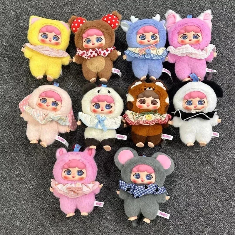 Baby 3 Years Migo Bedtime Story Series Blind Box Toys Cute Bag Pendant Vinyl Doll Mystery Box Anime Figure Xmas Surprise Gifts