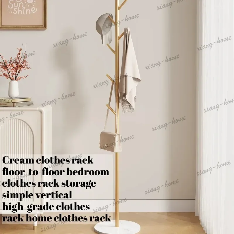 LJY Office Hotel Clothes Rack Jacket Hat Apartment Bedroom Clothes Rack Storage Modern Burro Ropa Perchero Living Room Furniture
