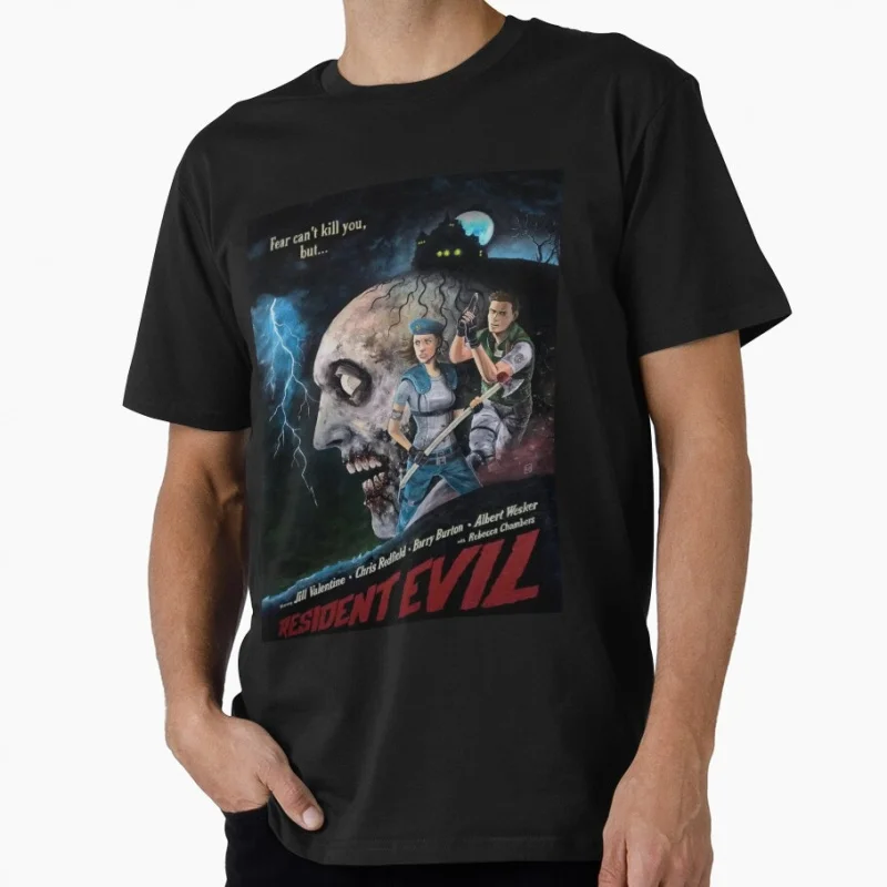 0705 Horror Survival Game Resident Evil VideoGame Gift T shirt Unisex Gamer Tee Short Sleeve Graphic clothes S-6XL