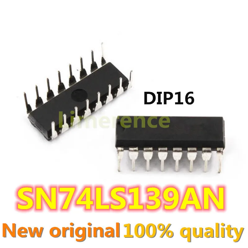 10PCS SN74LS139AN DIP-16 SN74LS139N DIP16 74LS139 DIP HD74LS139P SN74LS139-