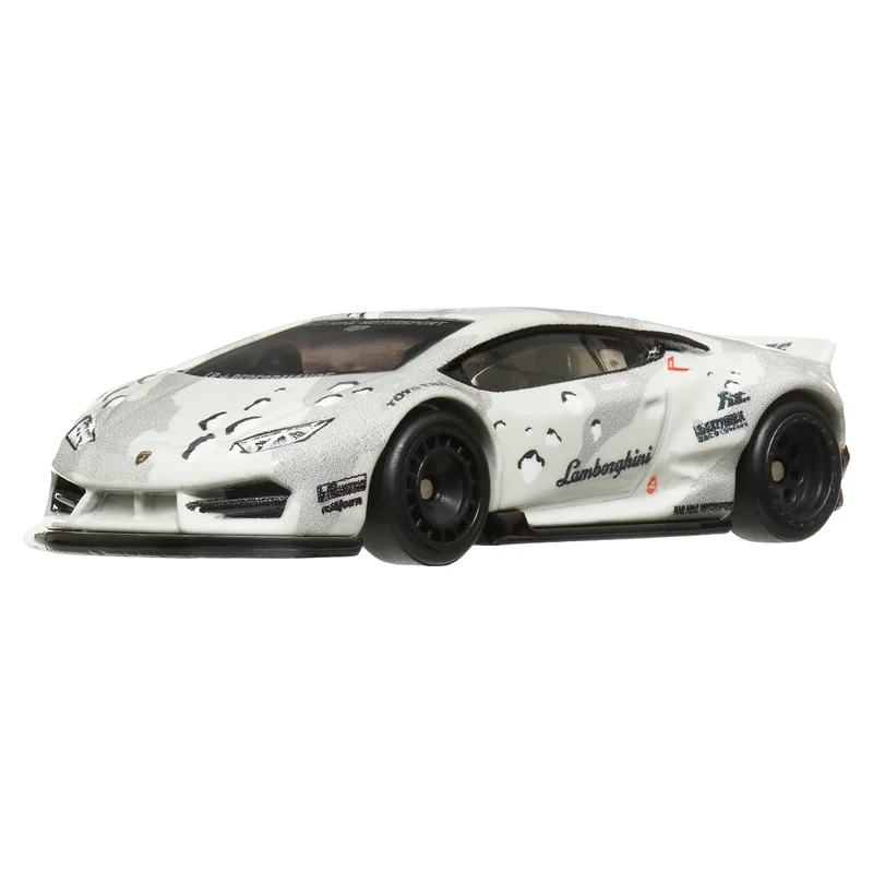 Oficjalny Hot Wheels Premium Car Culture Slide Street 2 Zabawki Chłopcy 1/64 Diecast LB WORKS Lamborghini Huracan Modele pojazdów Prezent