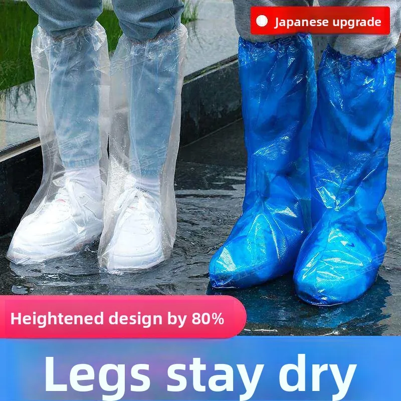 thickened-plastic-shoe-covers-waterproof-non-slip-outdoor-rain-boots-covers-transparent-high-tube-adult-shoe-covers-for-rainy