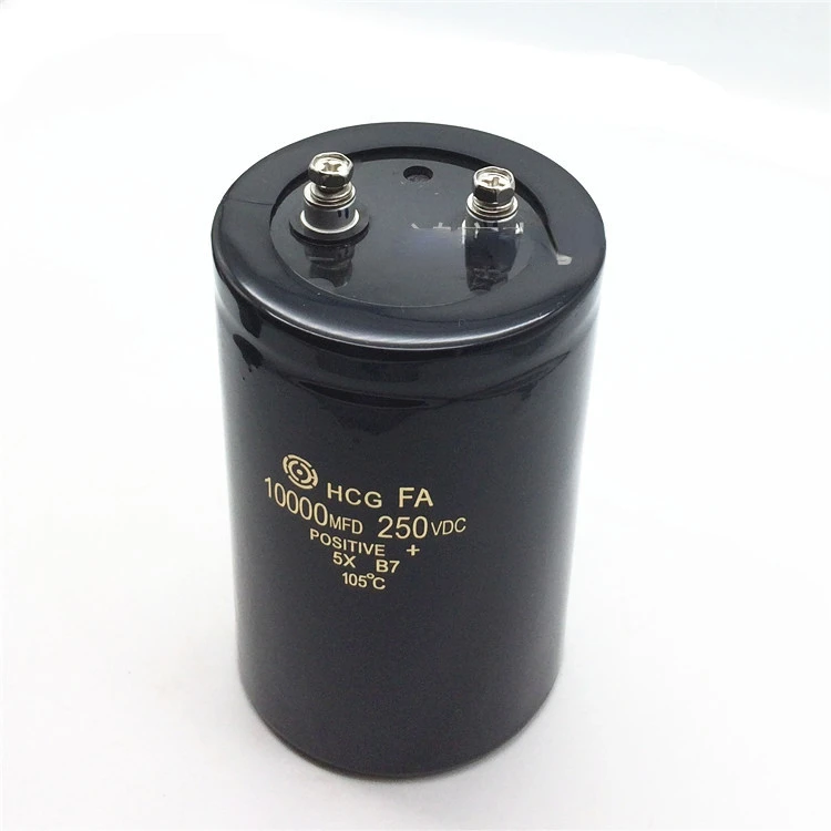 

Original Hitachi Electrolytic Capacitor 250V 10000UF Screw Foot 10000MFD250VDC Quality Assurance