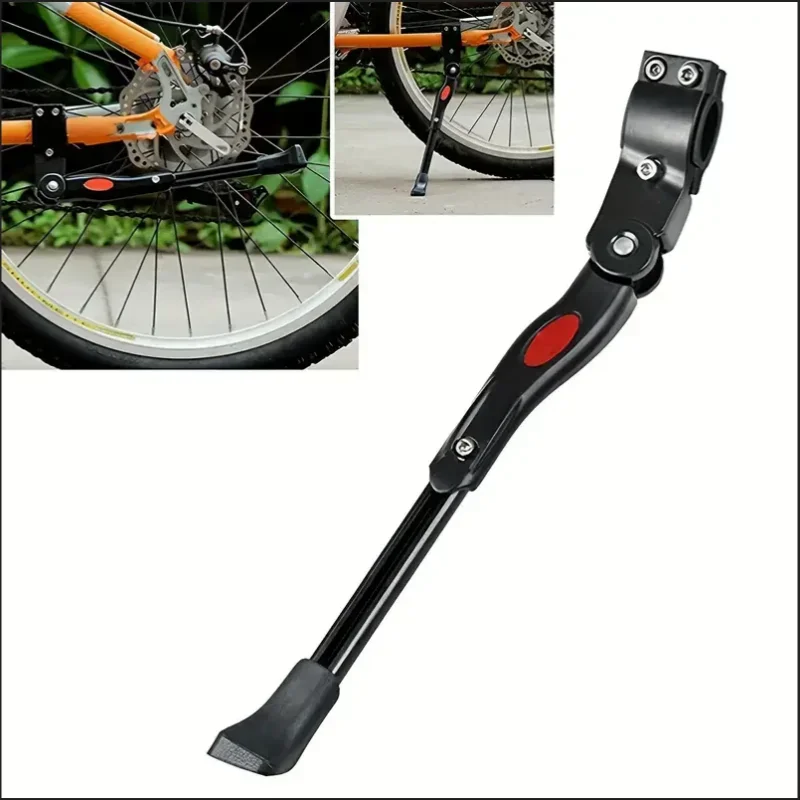 Adjustable Bicycle Kickstand Parking Rack Bicycle Side Support Kickstand for 22 24 26 Inch Mountain Bike