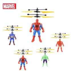 Marvel Spider-Man indukcyjny samolot zawieszony zabawka latająca Hulk Iron Man pilot samolot urodziny dzieci prezent na boże narodzenie