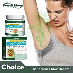 South Moon Underarm Sweat Deodor Cream Refreshing Antiperspirant Removes Armpit Body Odor Sweaty Lasting Aroma Deodorant Care