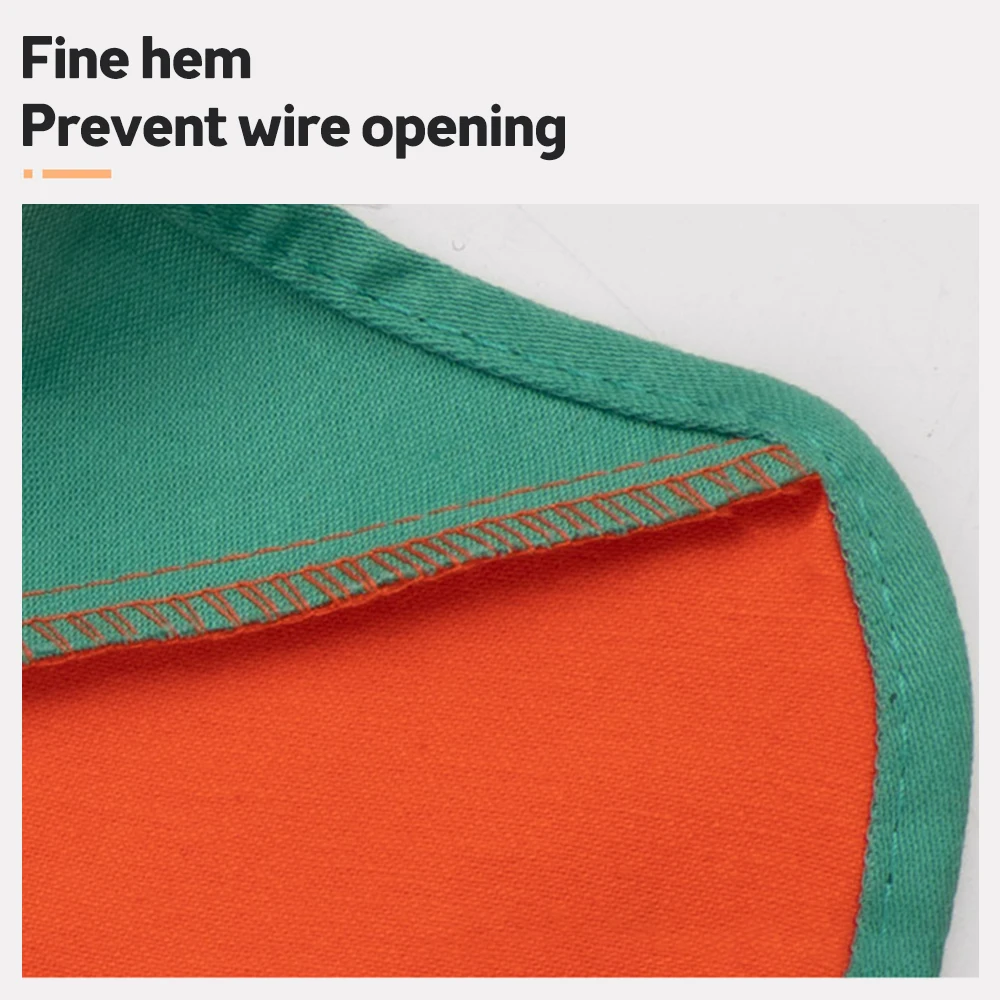 غطاء لحام واقي بالكامل، قابل للغسل، مسامي، غطاء رأس مقاوم للهب ومقاوم للرذاذ والغبار #5