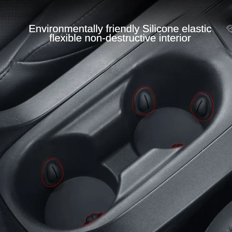 3PCS Car Water Cup Holder, Car universal Silicone Environmentally Friendly Water Cup Limiter
