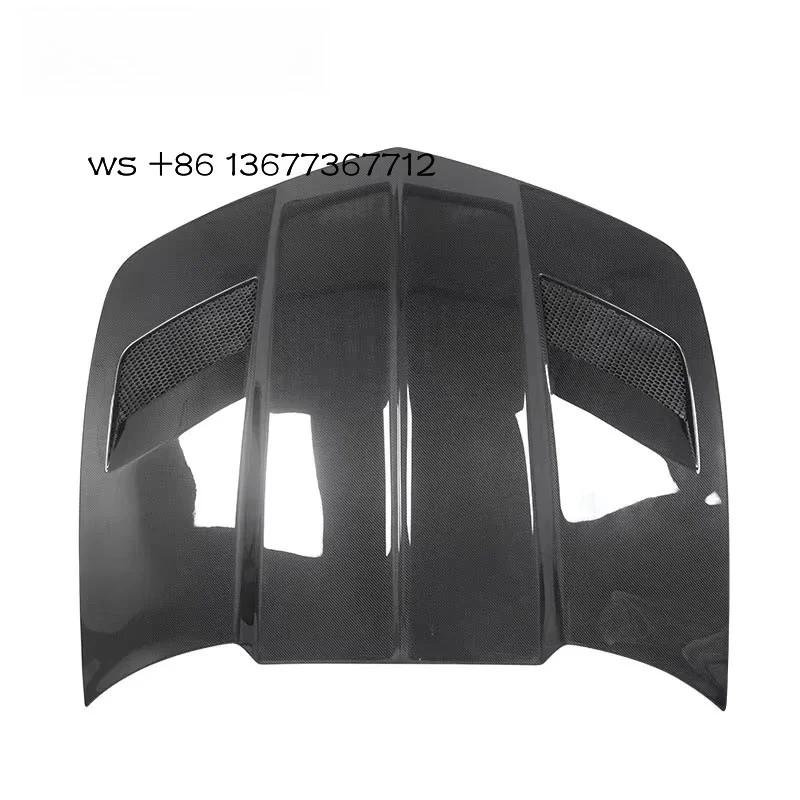 

Vacuum Infused 3K Twill BBII Style Carbon Fiber Chevy Camaro 2011-2013 Front Hood Engine Cover Bonnet