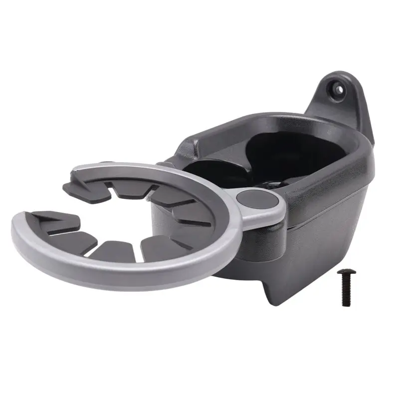Superior-Double Hole Car Coin Cup Drink Holder For Benz Smart FORTWO 451 2007-2015 Center Console Storage Box, A4518100370