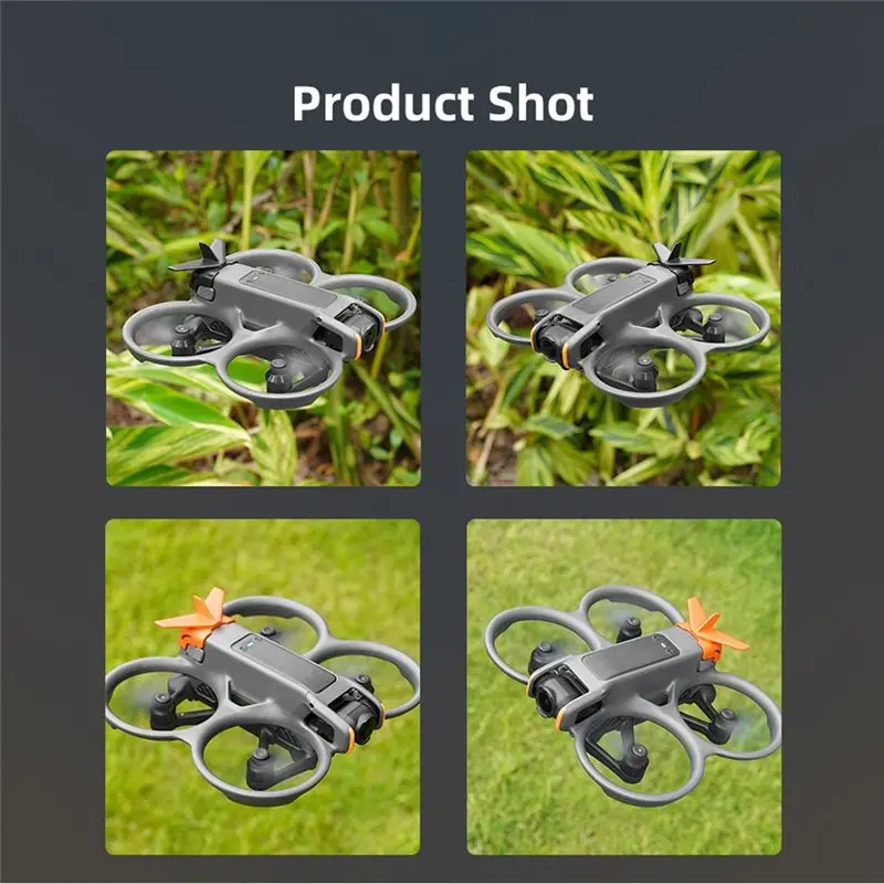 B92B Rear Wing Tail for DJI Avata 2 Drone Modification Accessories, Battery Anti-Release Buckle, Reduce Resistance & for