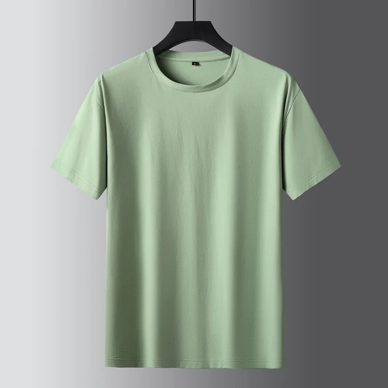 

2023 Summer New Youth Men's Fashion Trend Handsome Short Sleeve T-Shirt Casual Loose Versatile Round Neck T-Shirt
