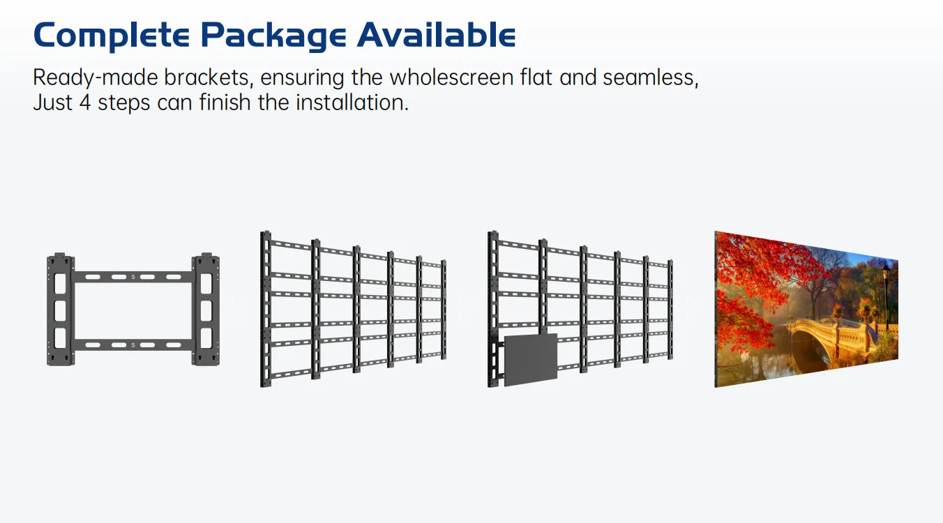 Customizable High Definition P1.8   Fine Pixel Pitch Led Video Wall Giant SMD Full Color Indoor Trade Show 8K HDR10+ 5-Year Warr