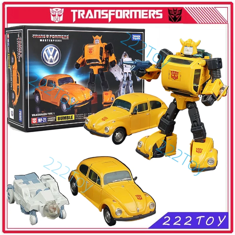 

In Stock Transformers Masterpiece MP-21 KO Bumblebee Edition Classic Action Figures Model Robot Toy Collectibles Hobbies Gifts