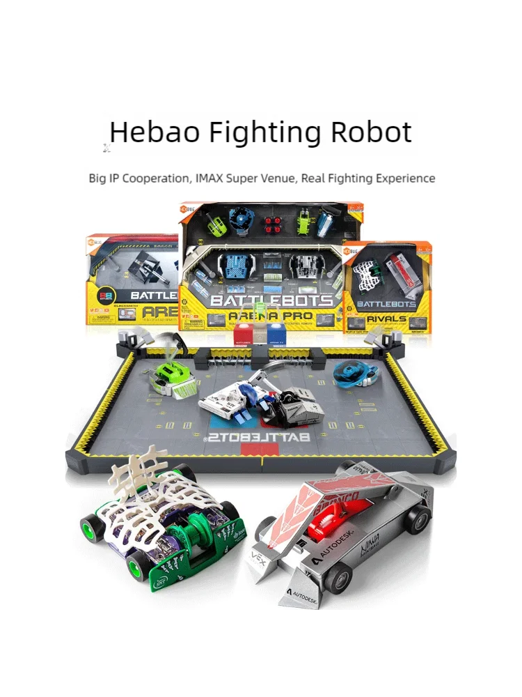 HEXBUG BattleBots Rivals 4.0 (Blacksmith and Biteforce), Remote Control Robot Toys for Kids, STEM Toys for Boys and Girls Ages 8