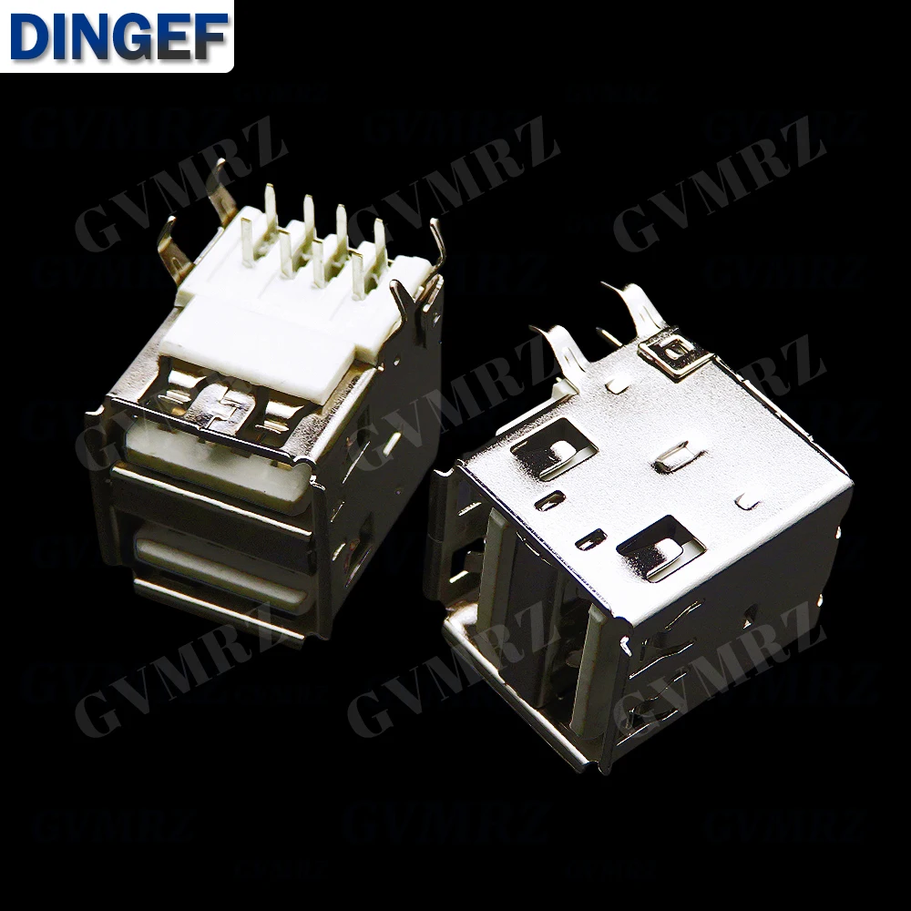 14Values 82PCS ขั้วต่อ USB Type A และ USB-B แบบมาตรฐาน ตัวเมีย สำหรับบัดกรี บนแผงวงจรพิมพ์ (PCB)  ชนิด USB-A และ USB-B