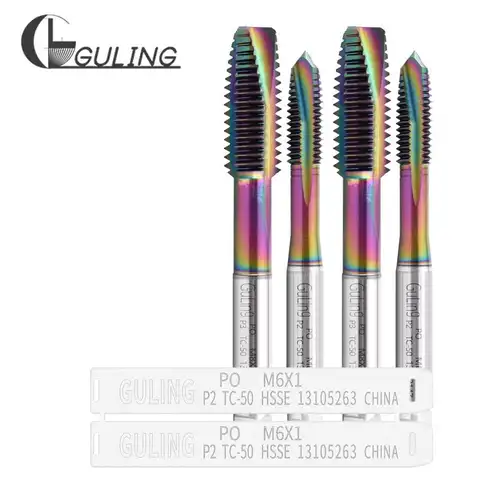 HSSE-M35 나선형 포인트 탭 M1 M1.4 M1.5 M1.6 M2 M2.5 M3 M4 M5 M6 M7 M8 M9 M10 M11 M12 M14 M16 M18 M20 M22 M24 나사 탭