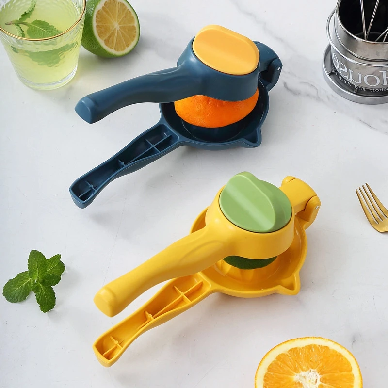 Exprimidor Manual multifuncional, exprimidor portátil de naranjas y limón para el hogar, prensa de jugo dedicada exprimida, accesorios de cocina