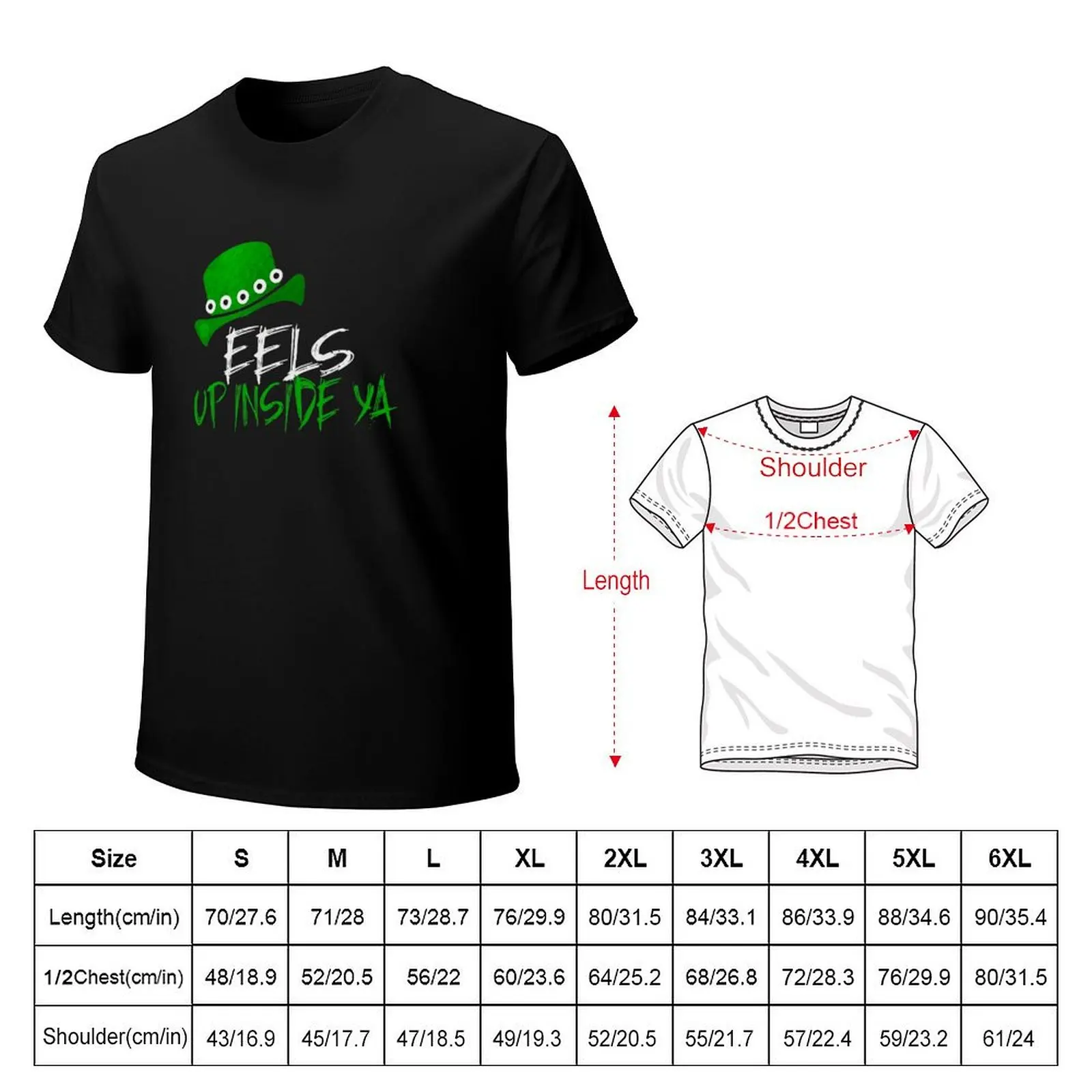 Eye Voodoo Hitcher Eels T-Shirt Comfortable Workout Short Sleeve Shirt
