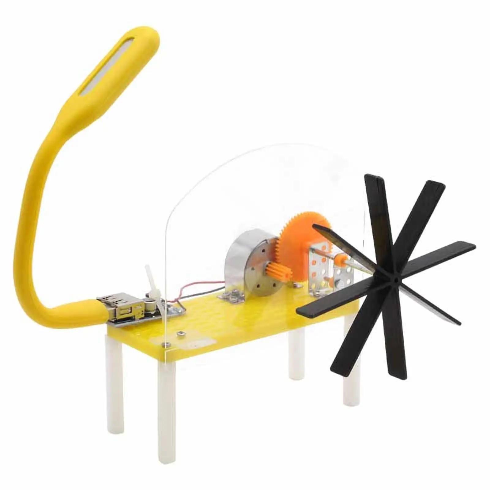 STEM Science Toy Impeller Hydropower Generator Model DIY Physics Experiment Kit for Girls Boys Home School Educational Project
