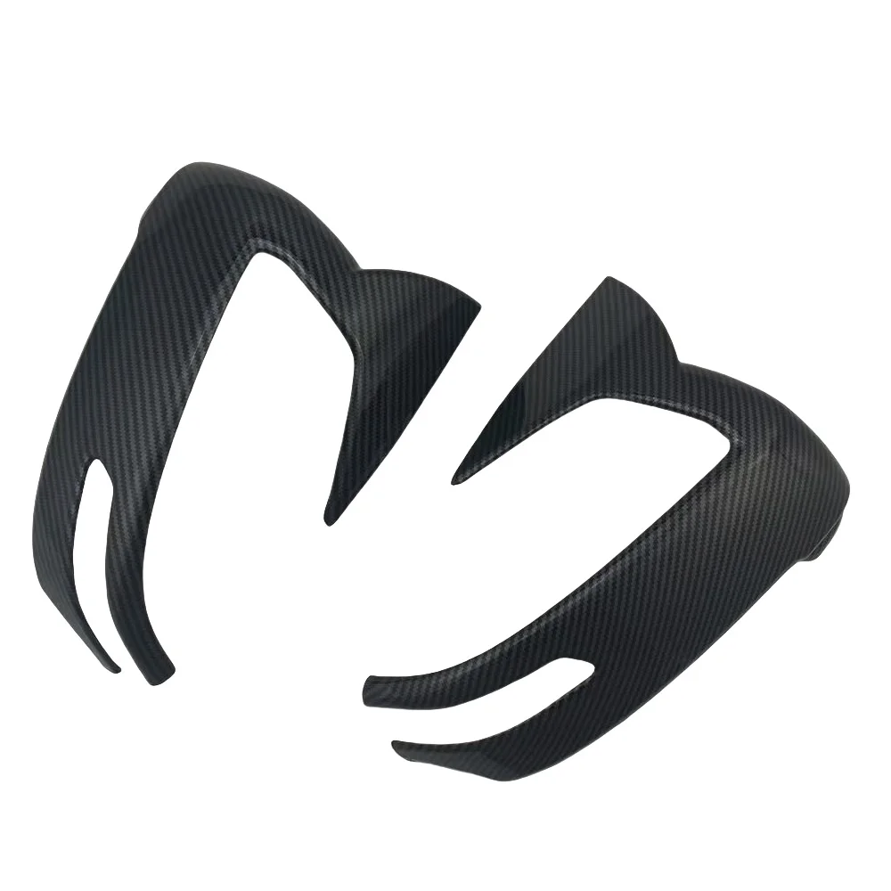 Gloss Carbon Fiber Door Mirror Cover Trim for Toyota Land Cruiser LC300 2022-2025 Car Rearview Accessories