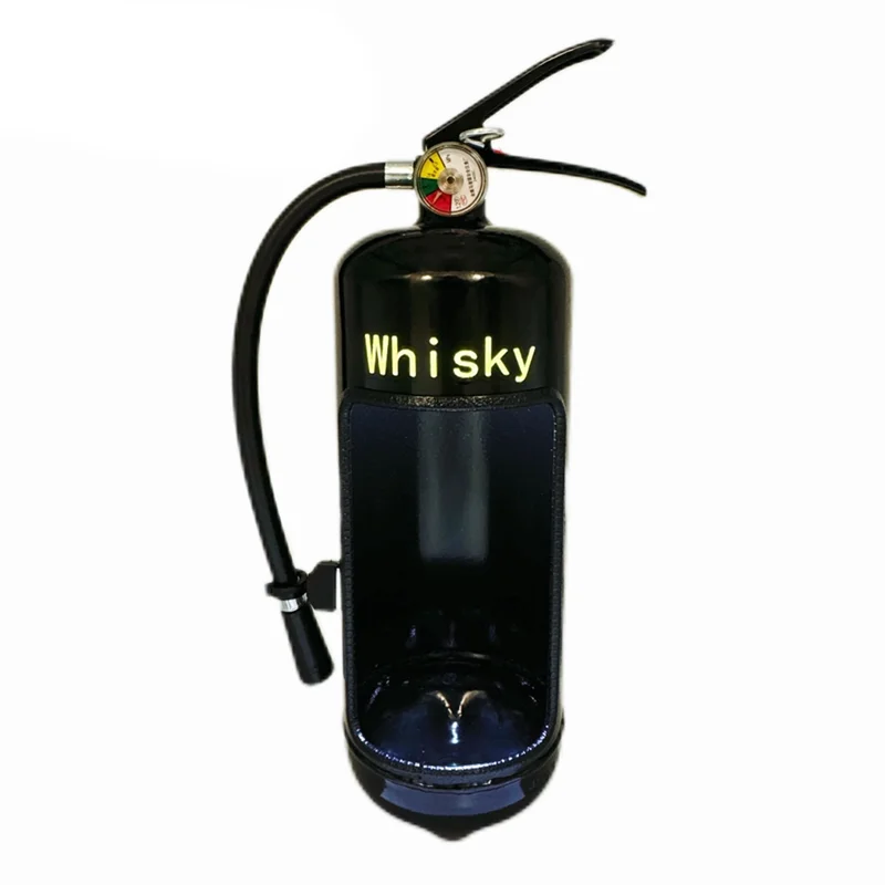 

ABZS Fire Extinguisher Mini Bar,Funny Metal Fire Extinguisher Mini Bar Wine Cooler,Fire Extinguisher Liquor Cabinet