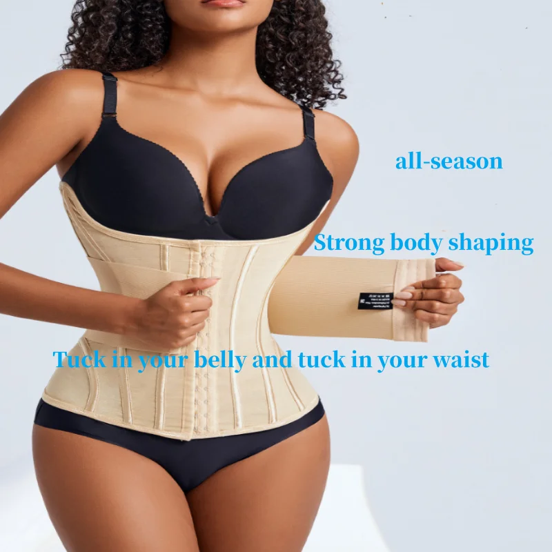 Waist Trainer Corset Women Binders Shaper Tummy Wrap Body Shapewear Slimming Belt Flat Belly Workout Women Shaper Slimming