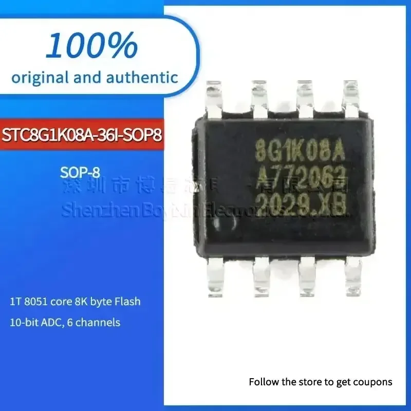 

STC8G1K08A-Black PC casing 36I-SOP8