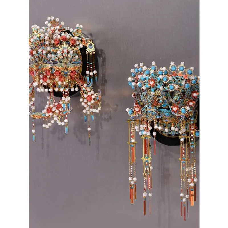 Kowloon Jiufeng crown refrigerator sticker 3D three-dimensional metal assembly model