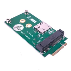 B key M2 SSD interface convert to mini PCIe slot adapter Wireless WIFI WLAN Module to desktop PC Solution NANO SIM card Socket