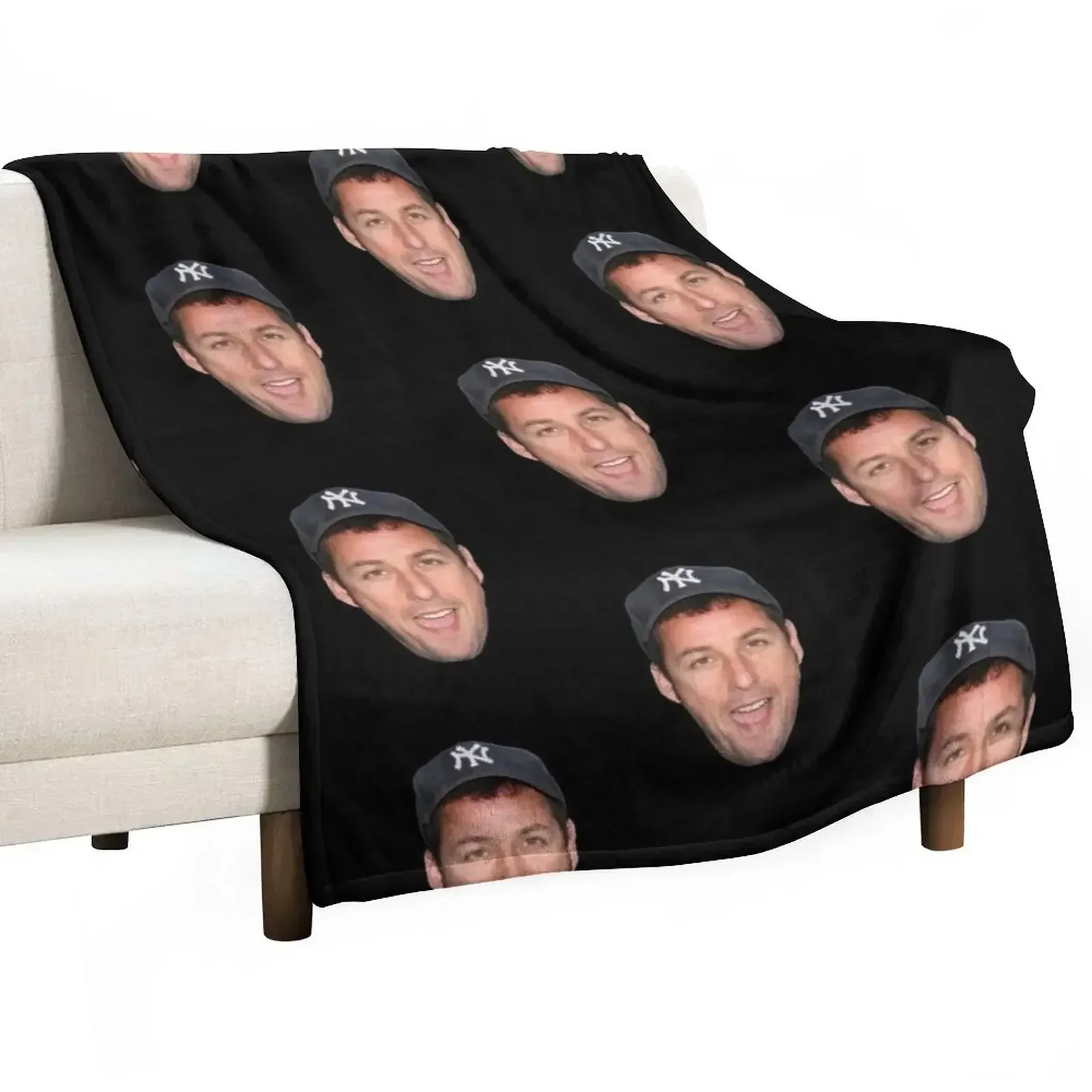 Adam Sandlers Face Classic TShirt3150 Throw Blanket Designers Shaggy cosplay anime Blankets